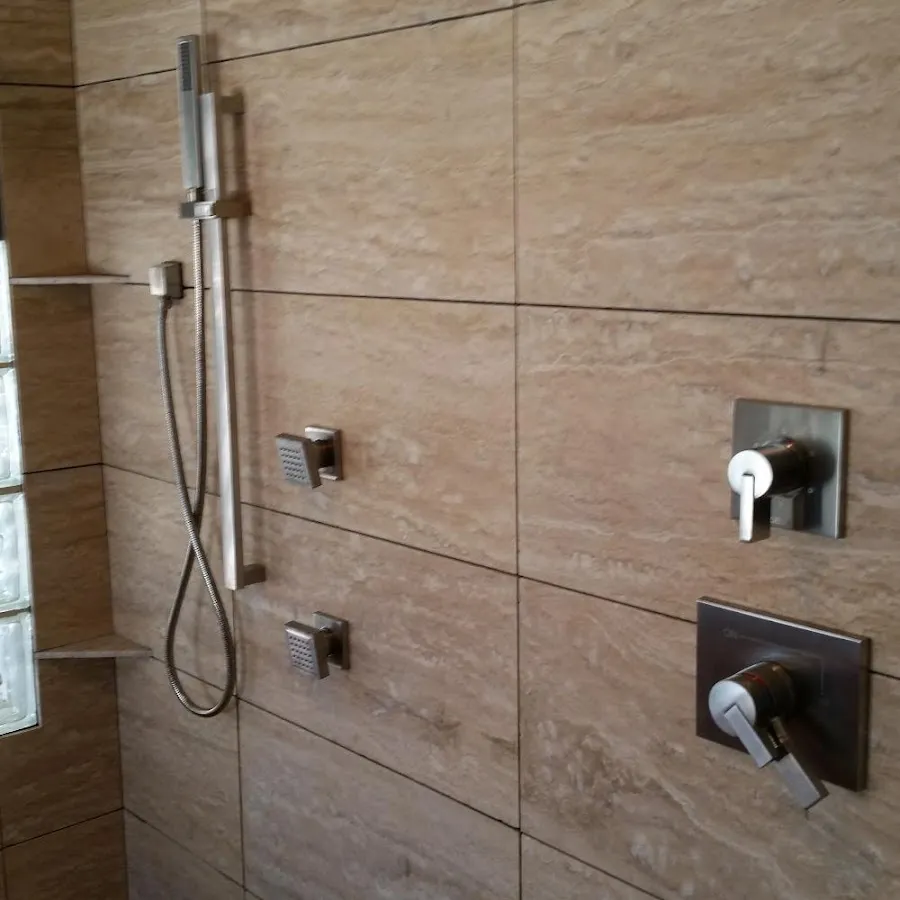 Shower fixture installation for Water Heater Replacement in Shillington